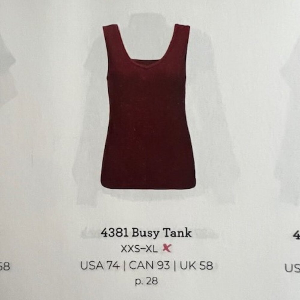 Cabi Medium Busy Tank